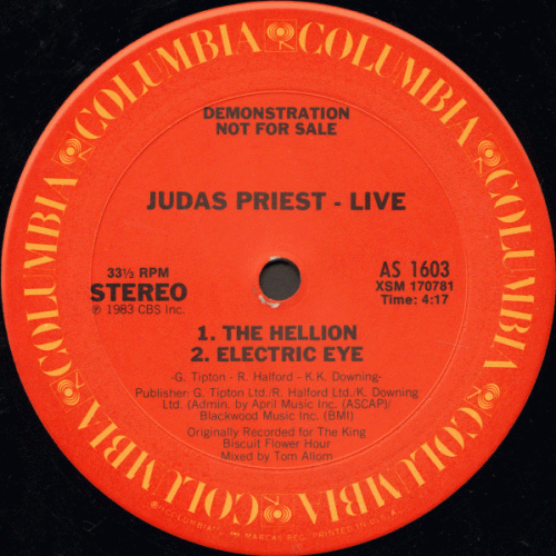 Judas Priest : Live (EP)